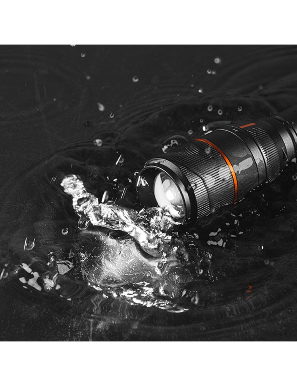 Linterna davinci 1000. recargable