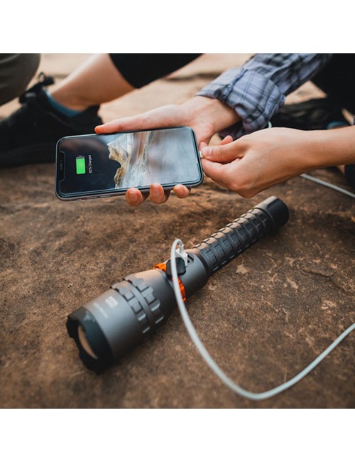 Linterna davinci 8000. recargable