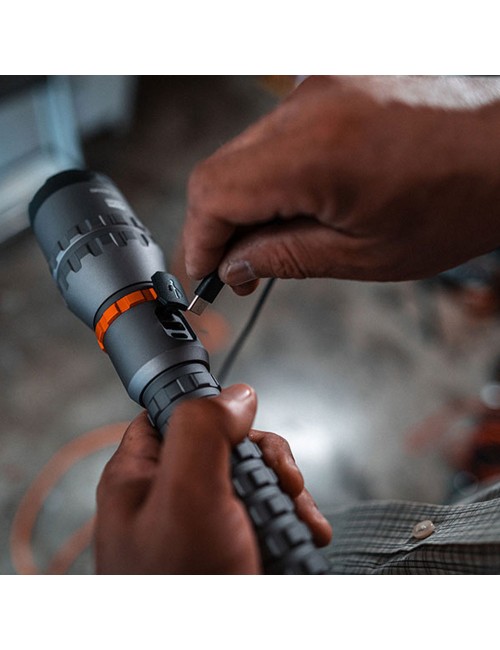 Linterna davinci 8000. recargable