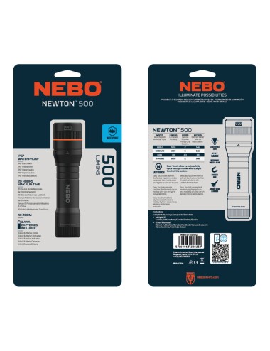 Linterna newton 500. táctica