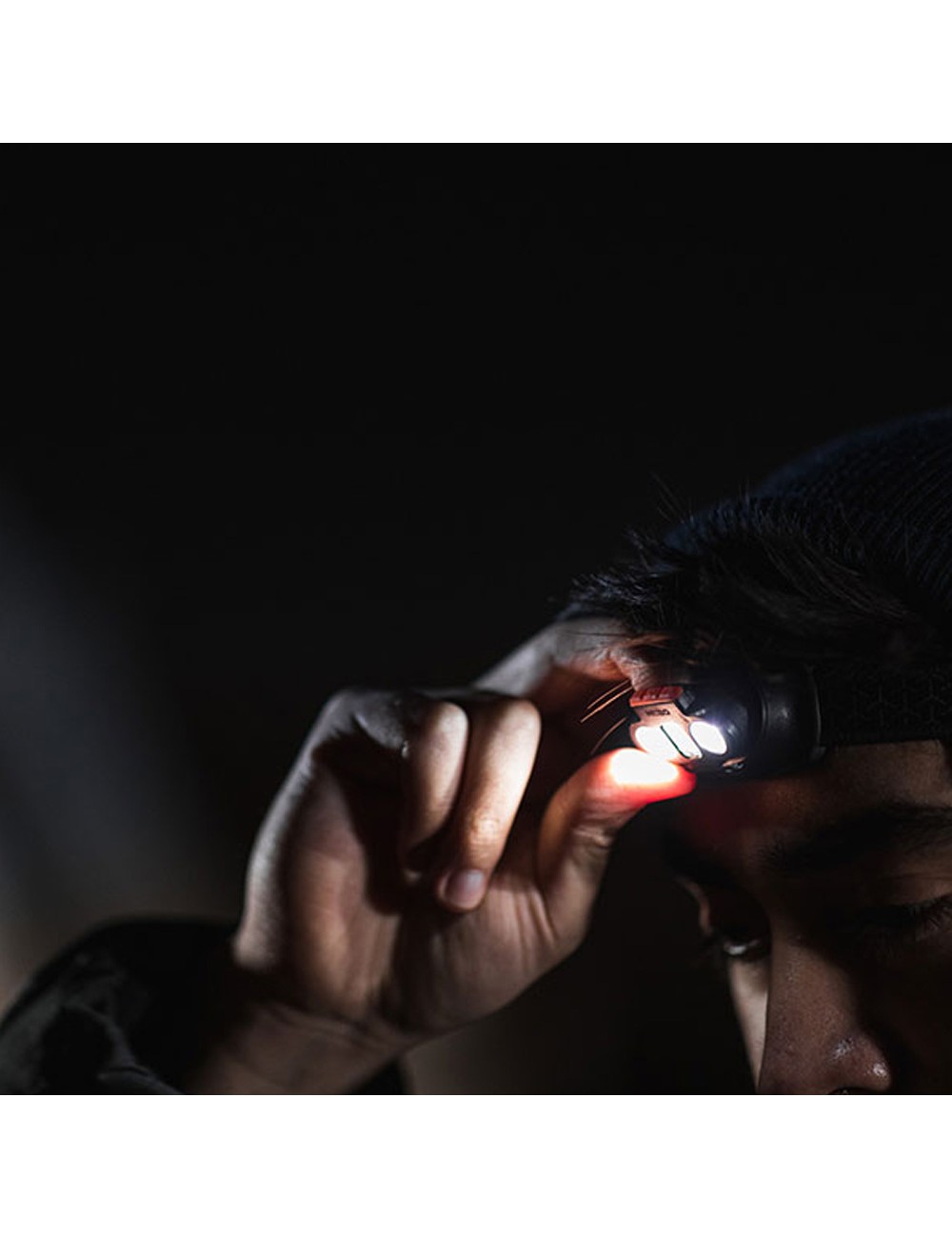 Foco frontal einstein 1000. flex recarg/pilas. nebo