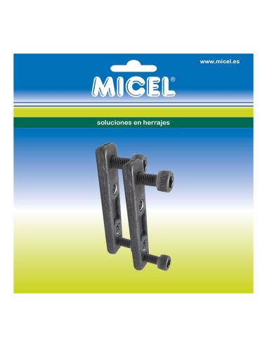 Juego de regleta pletina p/perfil toldo tld25 92595 micel