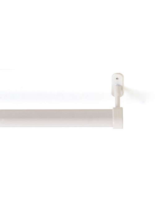 Soporte armario terminal ovalado blanco (2 uds) cintacor - storplanet