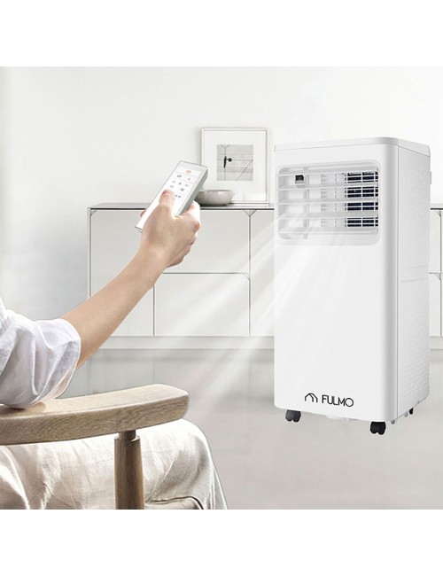 Aire acondicionado portátil solo frio 12000btu/hora 1.340w fulmo