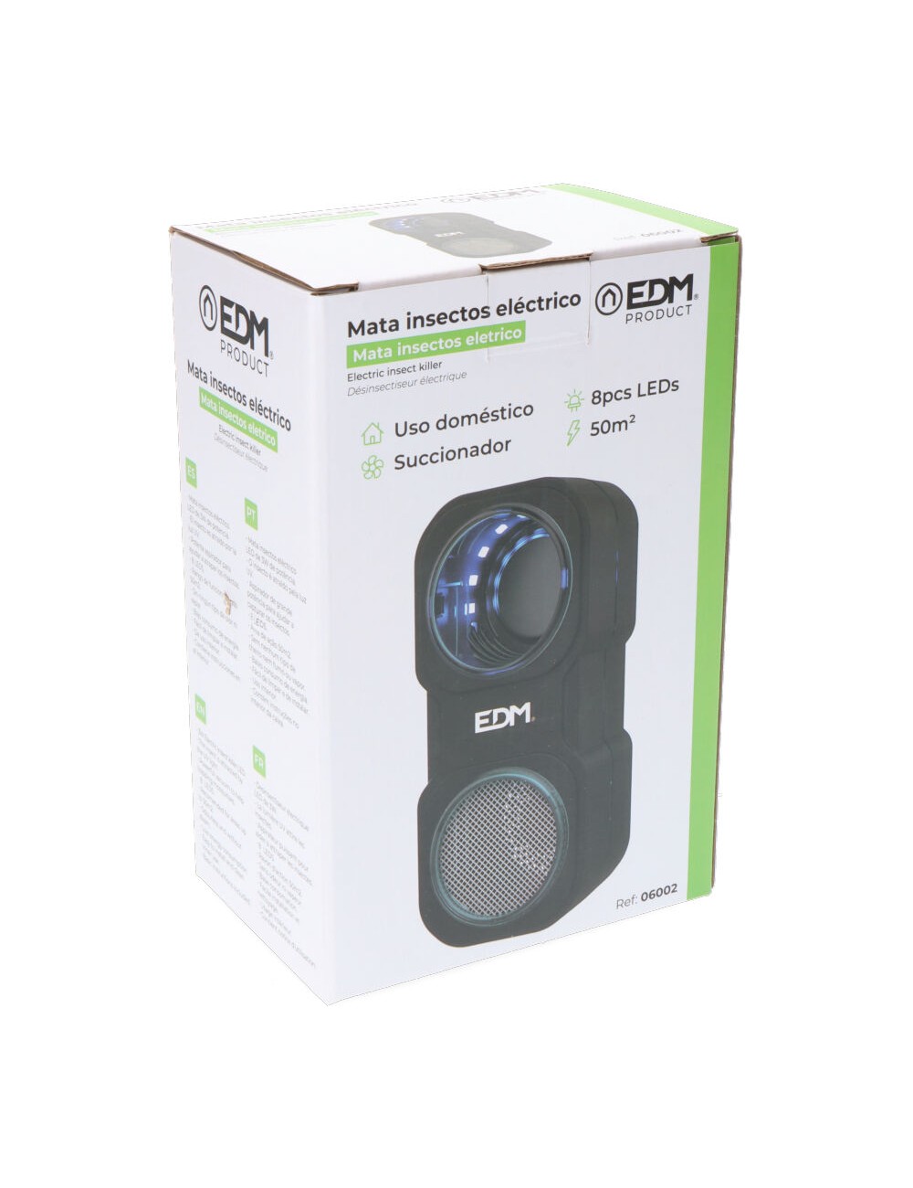 Mini atrapa insectos led 50m edm