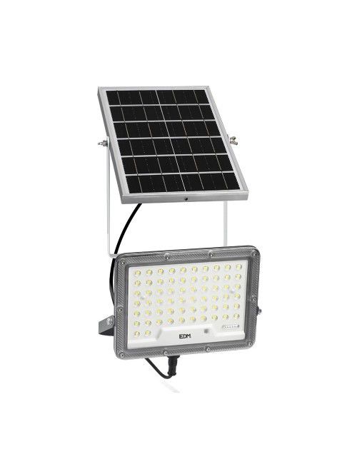 Foco proyector solar slim 200 w 1800 lm 6500 k luz fría