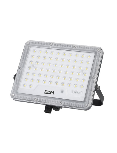 Foco proyector solar slim 300 w 2500 lm 6500 k luz fría