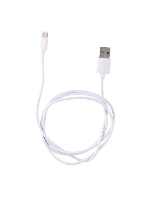 Cable usb-a a lightning 1,2 m blanco