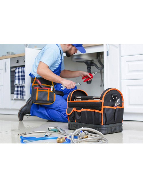 Surtido de juntas, arandelas y abrazaderas, 86 piezas ass black+decker