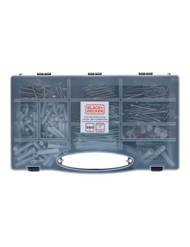 Tacos / tornillos / clavos, 560 piezas