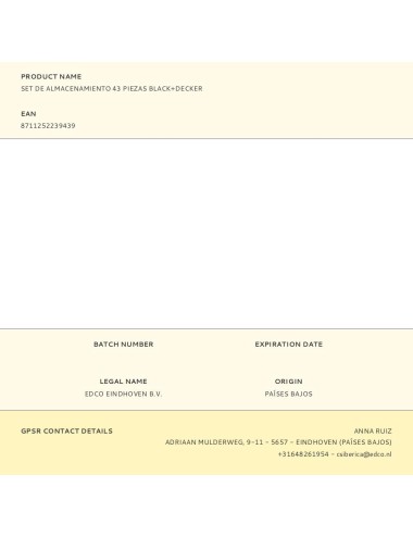 Panel de herramientas con estantes y colgadores, 43 piezas