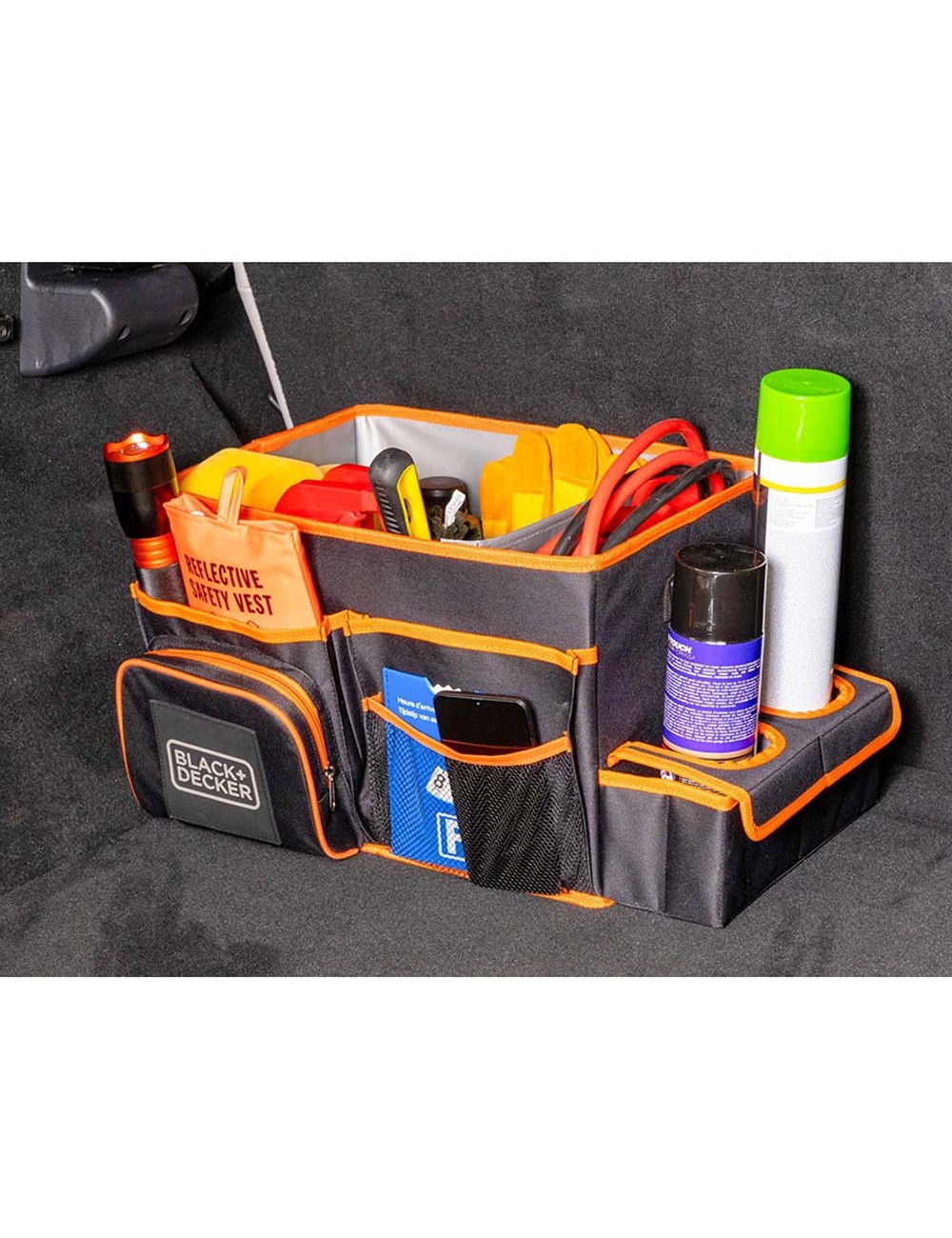 Organizador para automóvil con enfriador 47.5 x 25 x 30 cm