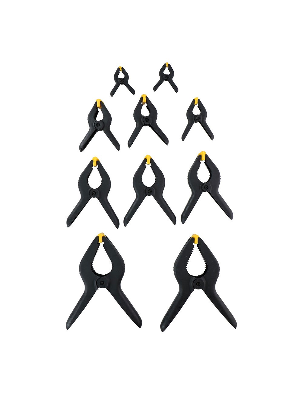 Pinza de resorte 10 piezas