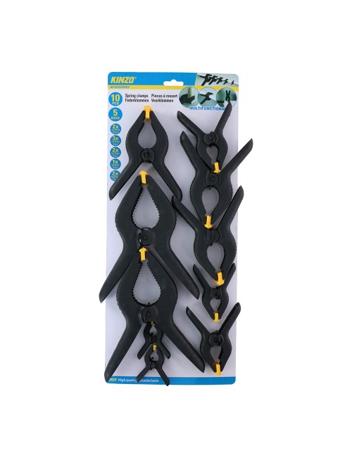 Pinza de resorte 10 piezas