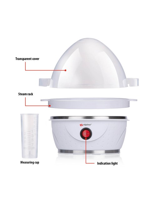 Cocedor de huevos 320 - 380 w hasta 7 huevos