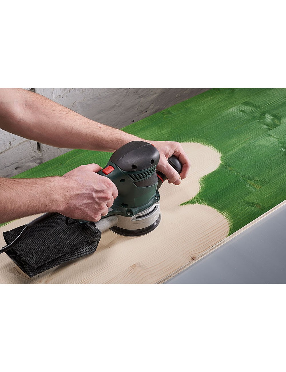 Disco de lijar multiorificio para lijadora excéntrica, ø125mm, grano 180