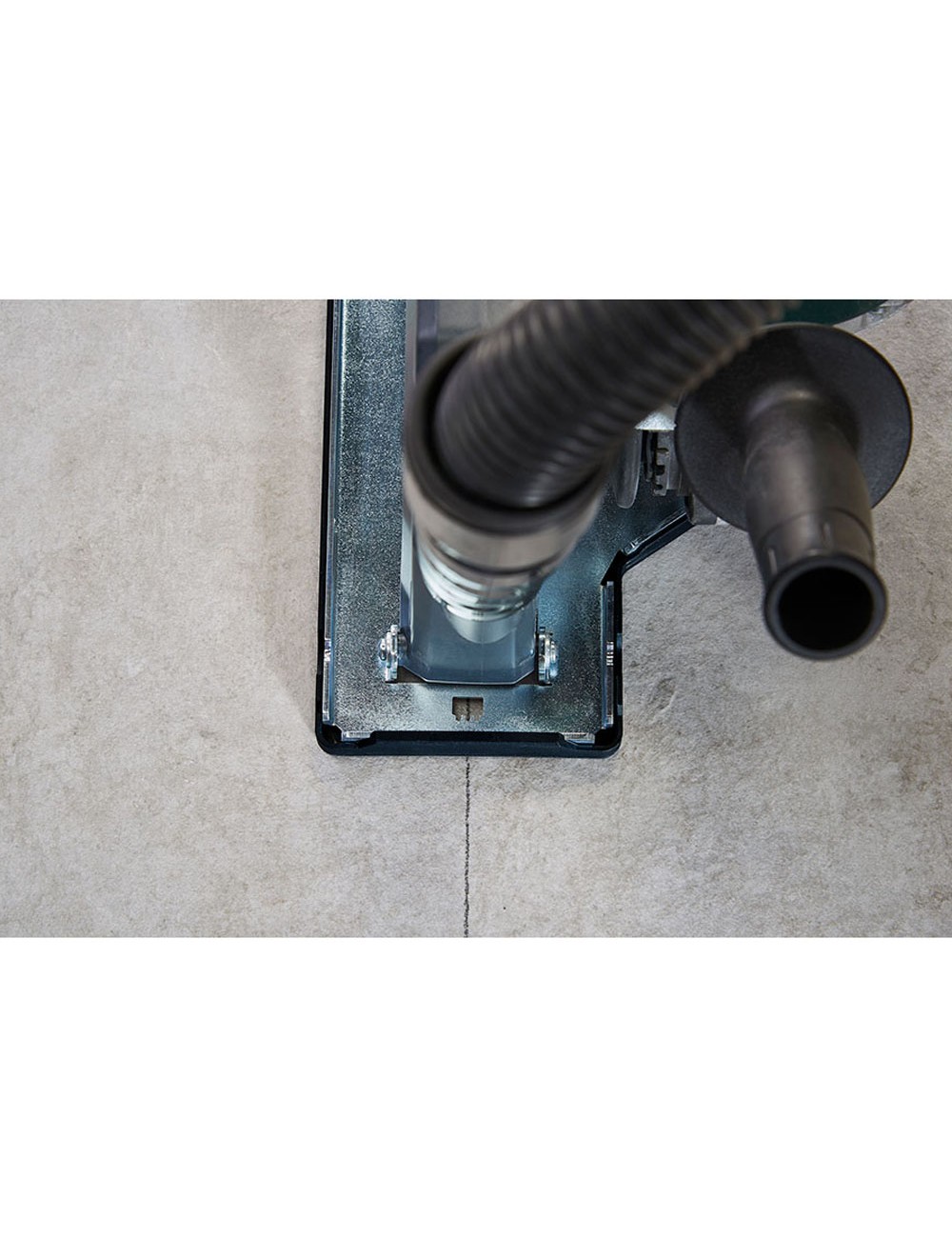 Soporte guía de aspiración de polvo y guía para amoladora angular 5017000 wolfcraft