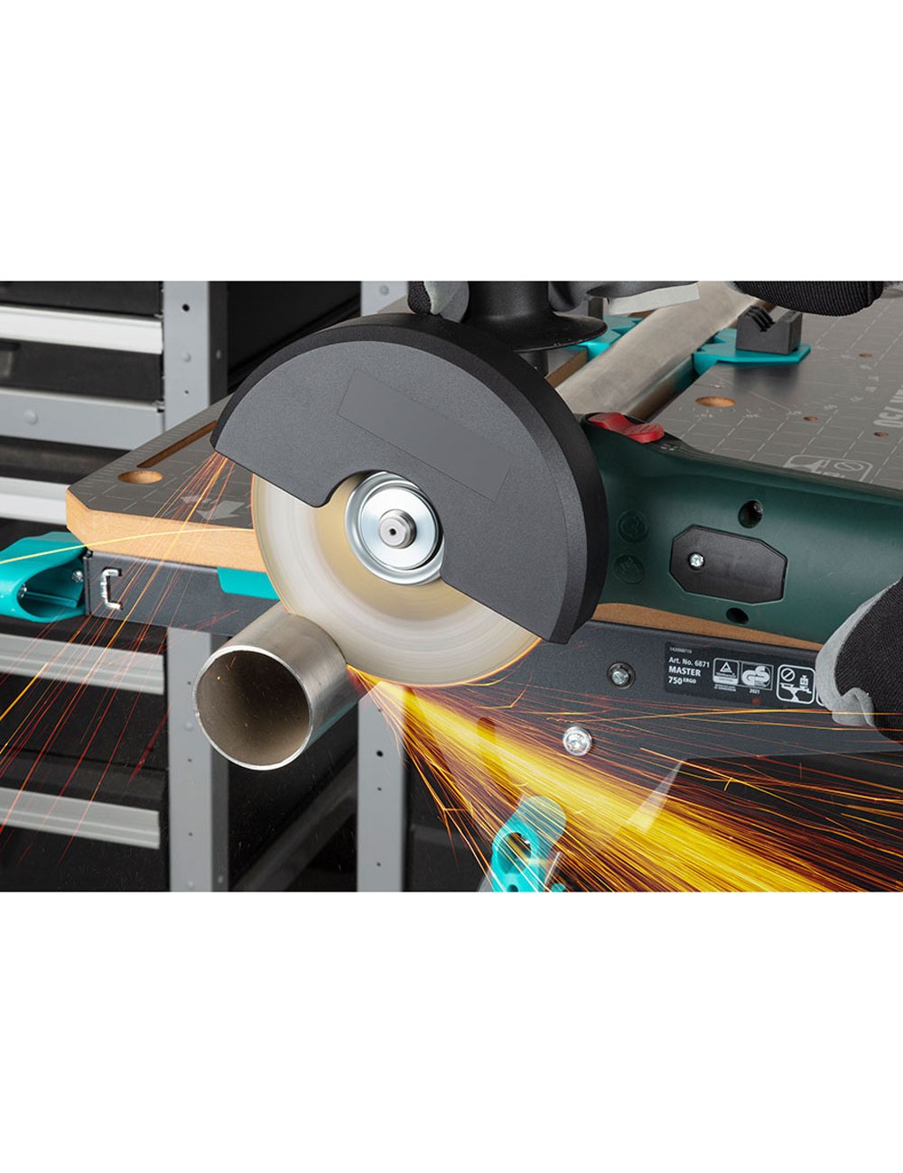 Disco corte inox ø115 x 1,0 x 22,2 mm, caja 10 uds