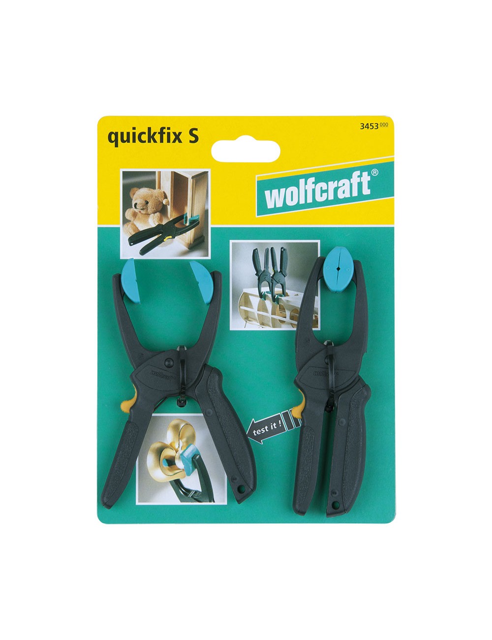 Pinza de carraca mini 30 mm, 2 uds