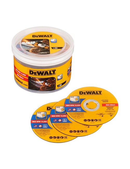 S.of. disco corte ø125 mm x 1,0 mm, 50 uds