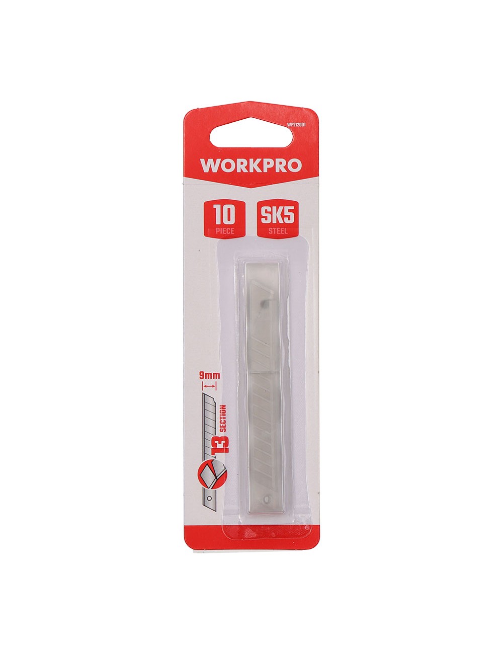 Cuchillas cutter 9 mm, 10 unidades