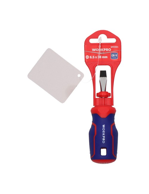 Destornillador punta plana 6,5 x 38 mm