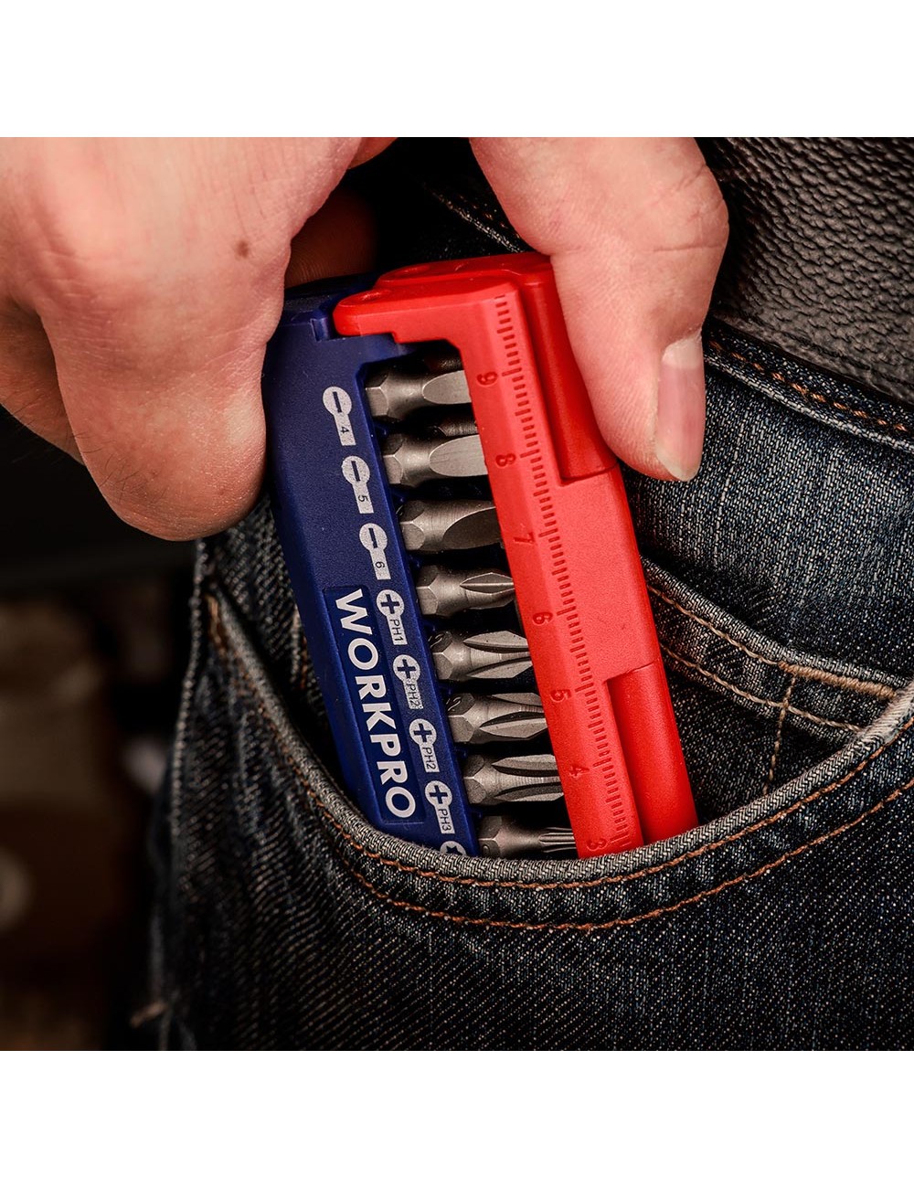 Puntas destornillador, juego 13 piezas (métrico)