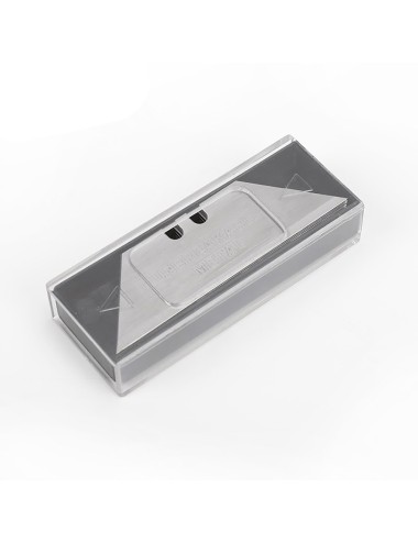 Cuchillas cutter trapezoidales, 10 uds