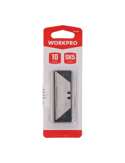 Cuchillas cutter trapezoidales, 10 uds