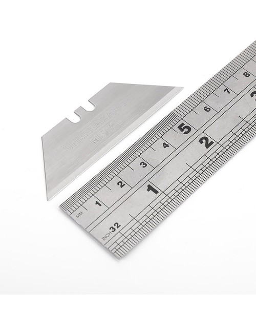 Cuchillas cutter trapezoidales, 10 uds