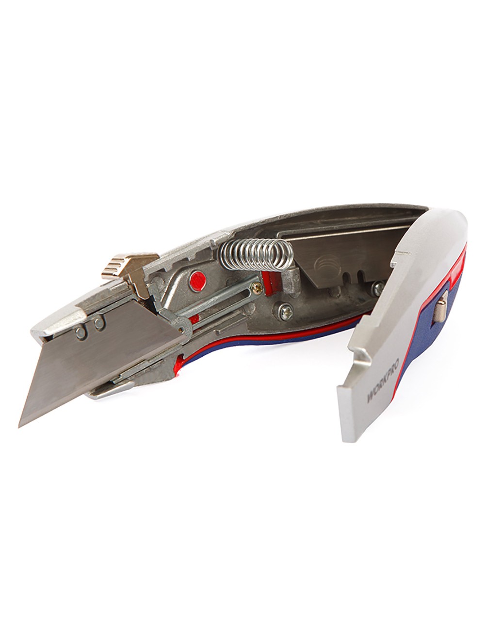 Cúter de apertura rápida, 165 x 41 x 28 mm