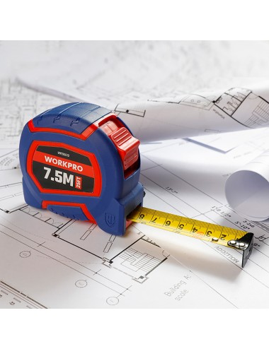 Flexómetro 7,5 m x 25 mm