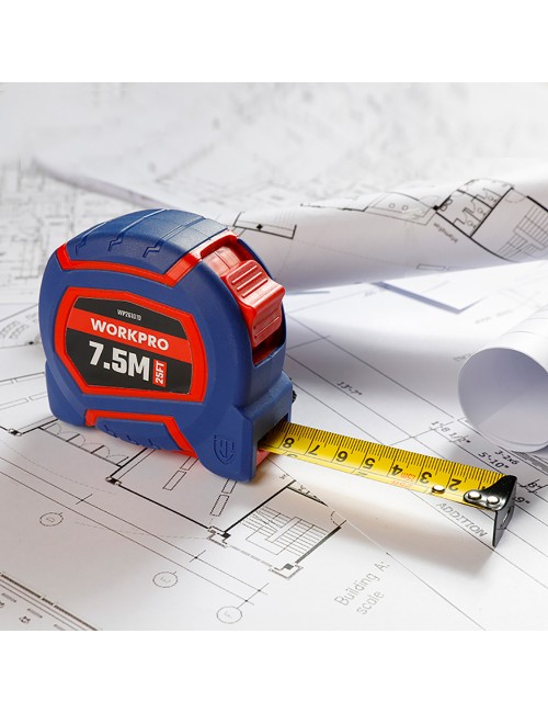 Flexómetro 7,5 m x 25 mm