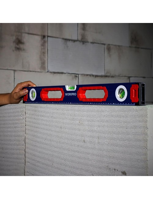 Nivel de burbuja con base mágnetica 60 cm