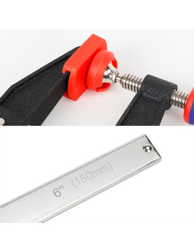 Sargento de apriete con émbolo, 45 cm