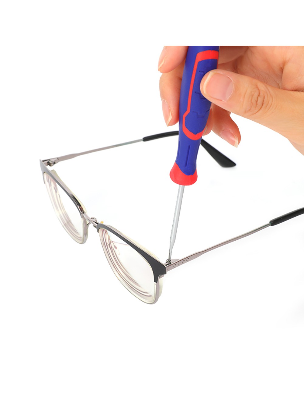 Destornilladores de precisión, 7 piezas 3 phillips + 4 plano