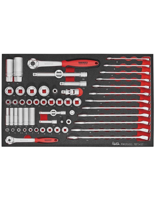 MALETA TC-6TE01 CON 112 HERRAMIENTAS DE SERVICIO - EVA