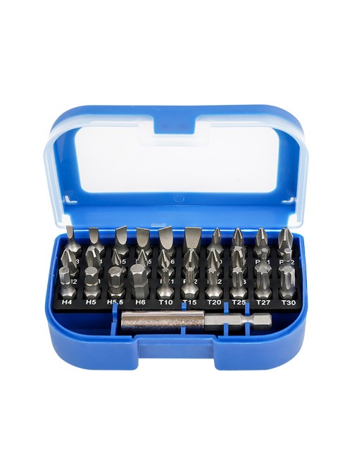 Puntas destornillador, juego 31 piezas