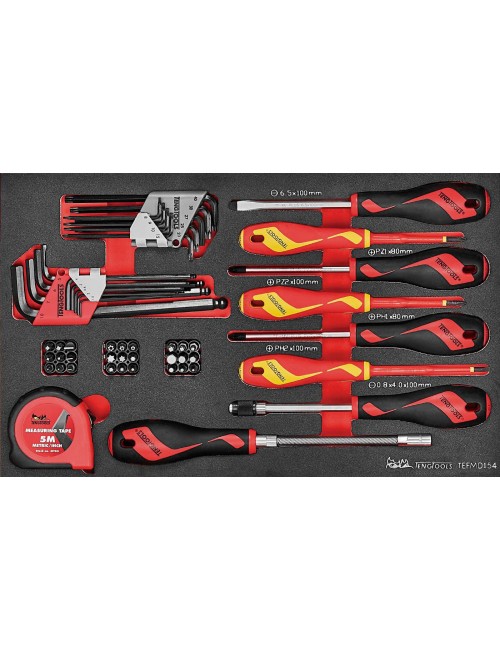 MALETA TC-6TE01 CON 112 HERRAMIENTAS DE SERVICIO - EVA