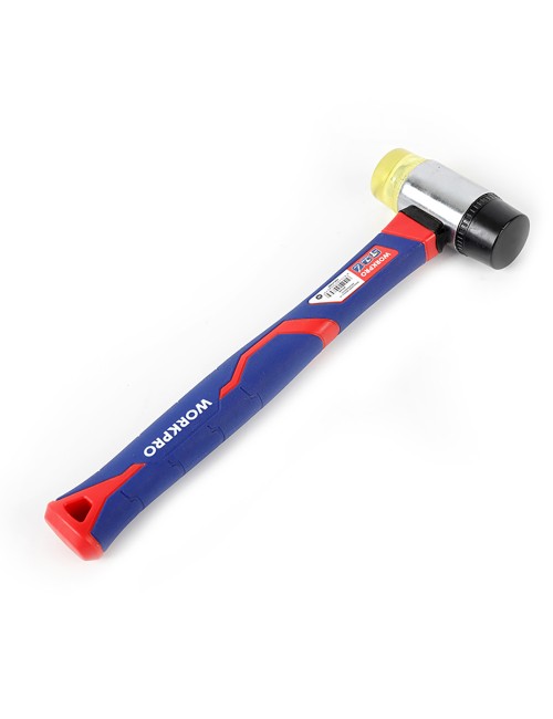 Martillo de nylon con mango de fibra de vidrio