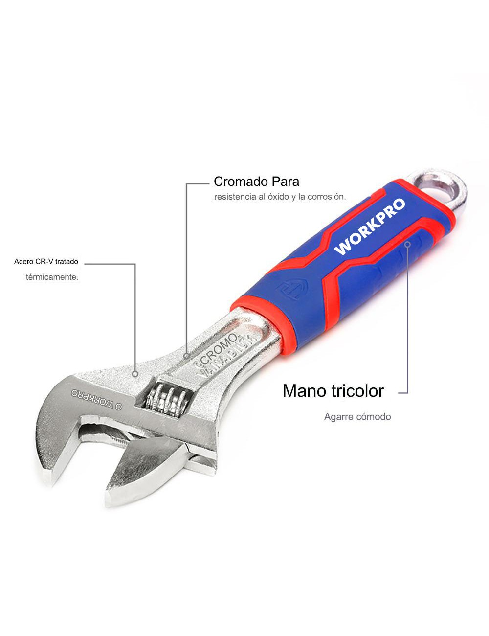 Llave ajustable 250 mm