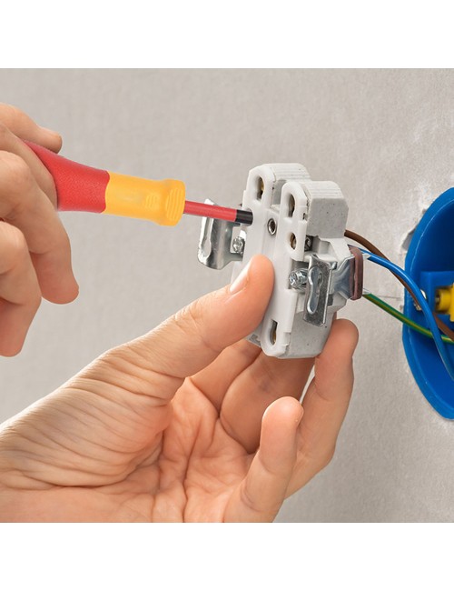 Destornillador plano aislado vde 0,5 x 3 x 100 mm