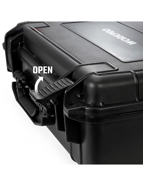 Maleta estanca antichoque 46,5 x 36 x 17,5 cm