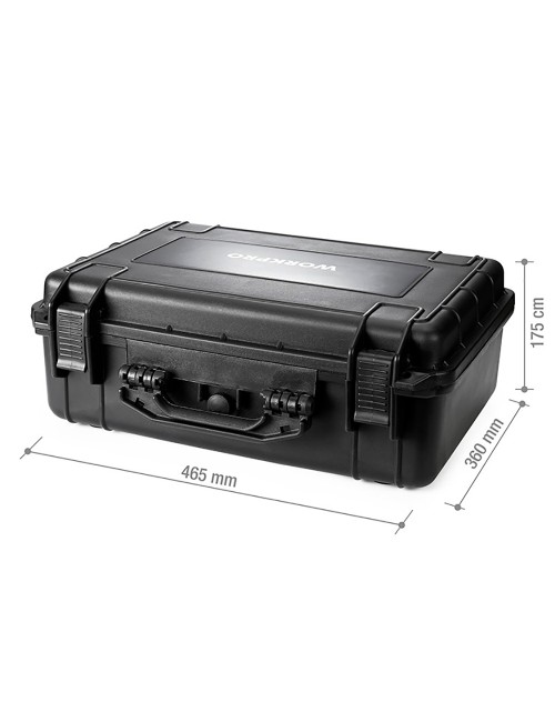 Maleta estanca antichoque 46,5 x 36 x 17,5 cm