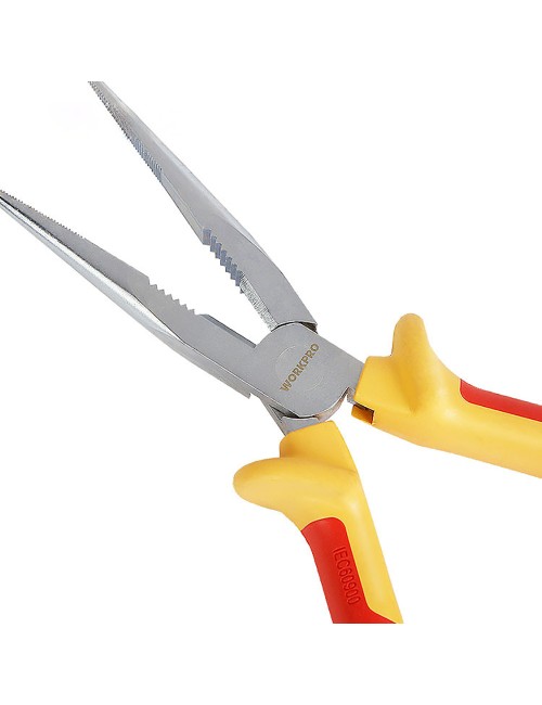 Alicates de punta larga aislado vde 160 mm