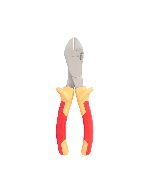 Alicates de corte diagonal, aislado vde, 180 mm