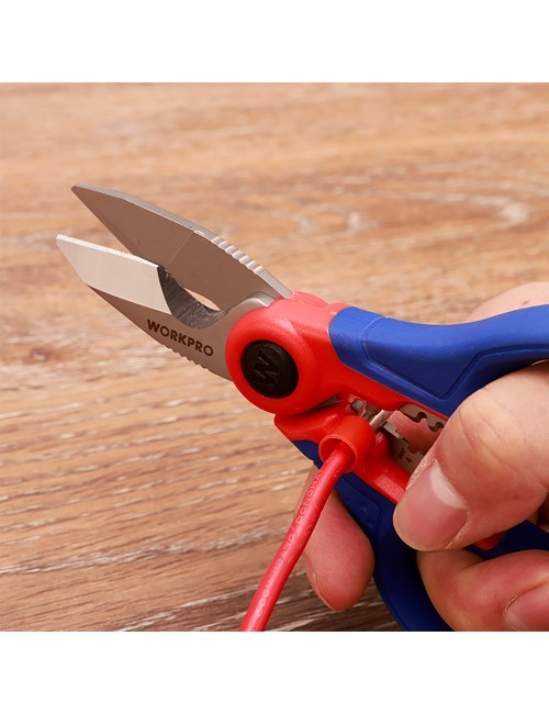 Tijera de electricista 167 x 80 x 28 mm