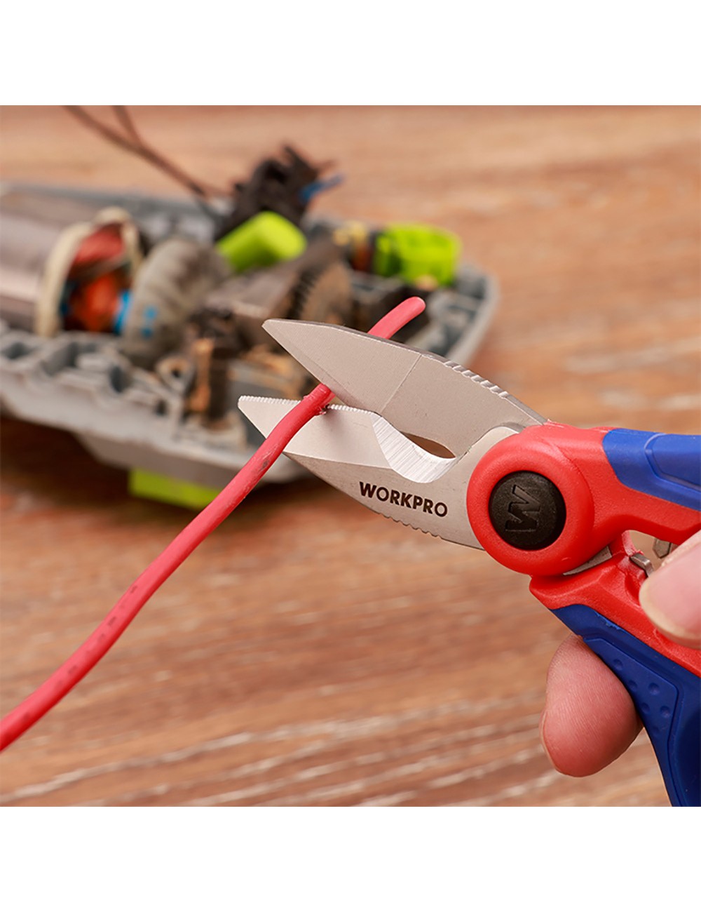 Tijera de electricista 167 x 80 x 28 mm