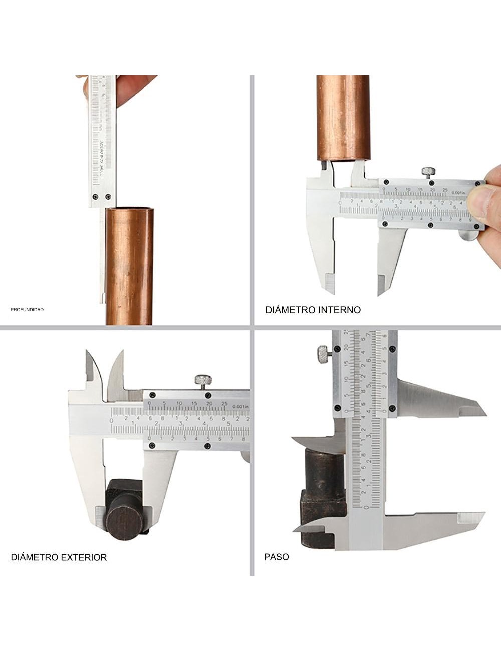 Calibre vernier de 150 mm