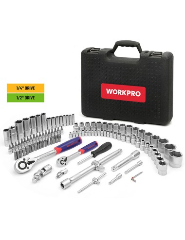 Herramientas mecánica, juego de 108 piezas.